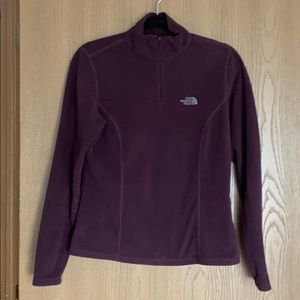 North Face half zip fleece
